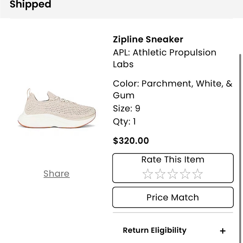 APL Cream and White Sneakers Sleek Modern Design